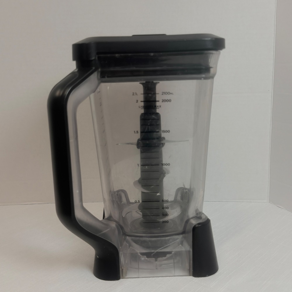 Ninja 72 oz Blender Pitcher XL 9 Cups Container Lid Stacked Blade Assembly Set